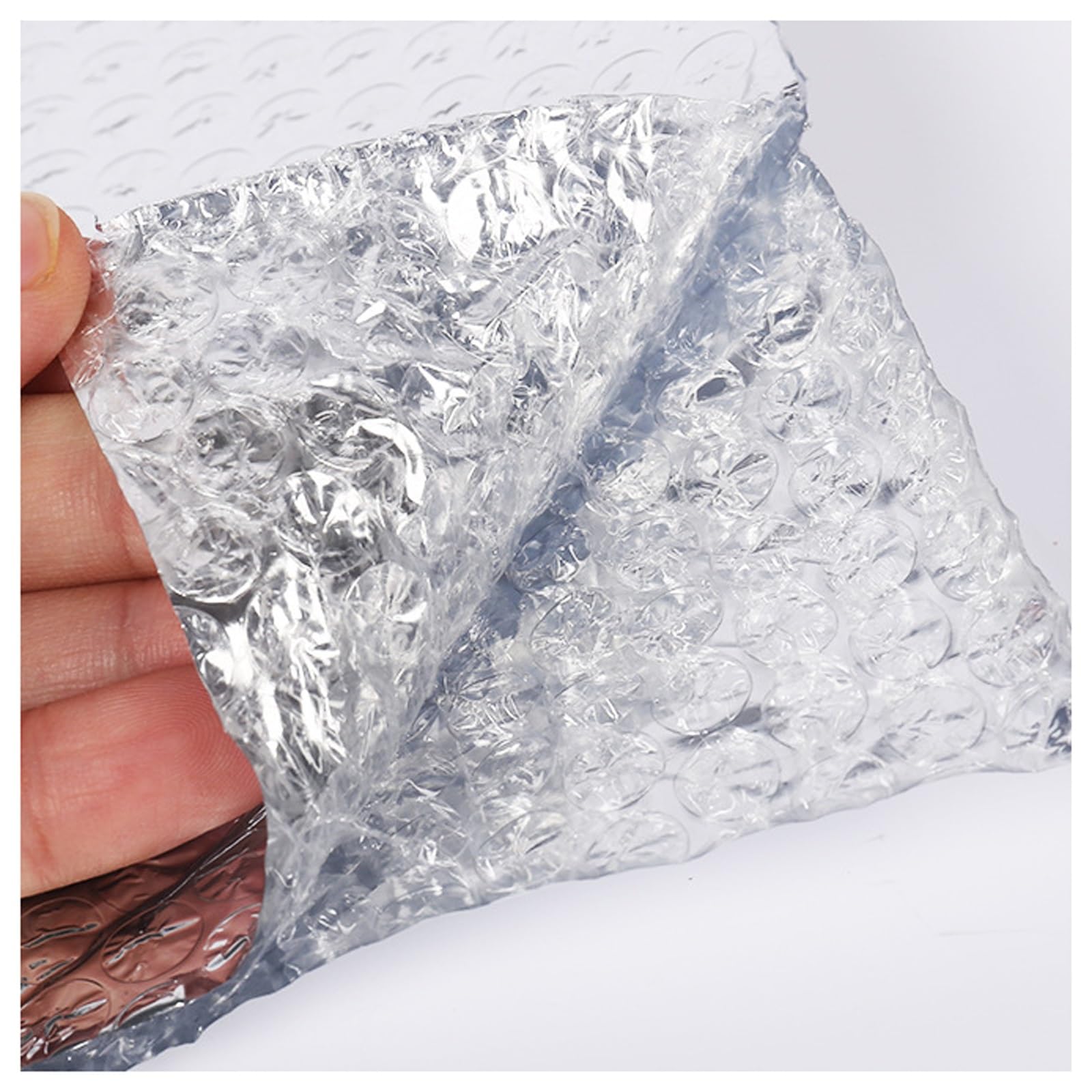 Pannelli riflettenti termici in alluminio a bolle, Foglio isolante riflettente del calore in alluminio autoadesivo a bolle 1x(1-10)m(1x1m)