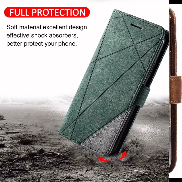 Custodia Portafoglio Telefono Custodia Portafoglio In Pelle PU Per Motorola Moto E6, G9 Play, E7 Plus, G8 E Altri - Con Protezione Schermo Pocketbook Era - Foto 7