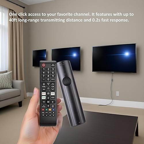 Miniatura 5 de Mando a distancia universal para todos los televisores Samsung-TV, compatible con todos los televisores inteligentes Samsung LCD LED HDTV 3D