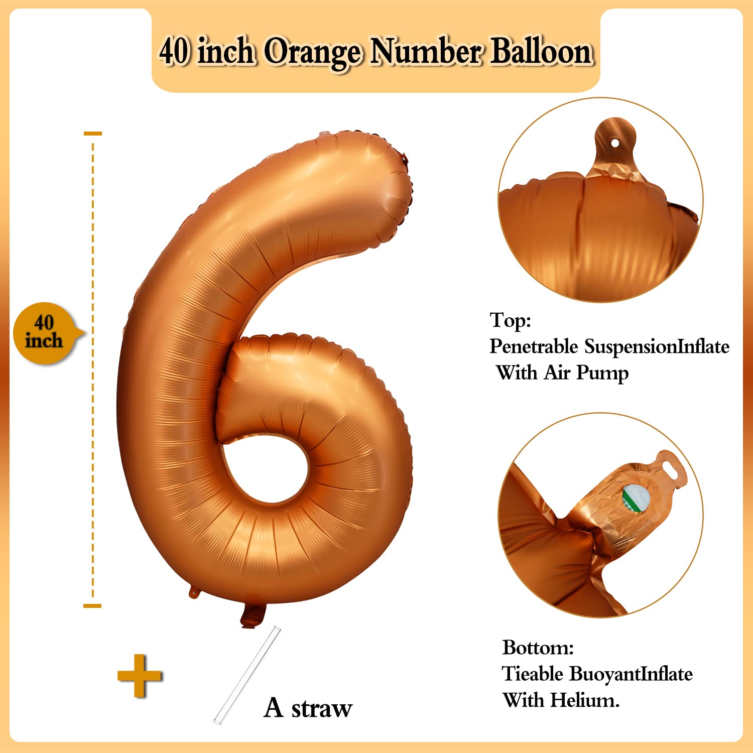 Red 0 balloon 40 Inch Giant Helium Foil Number 0 to 9 Red Balloon Birthday Wedding Party Digital Decorations (Number 0) — view 78