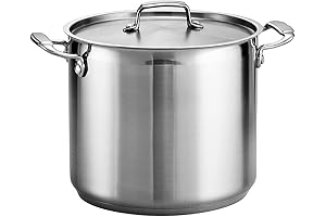 Tramontina Gourmet Stainless Steel Covered Stock Pot