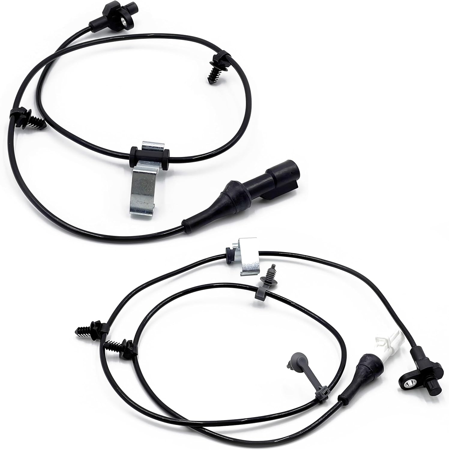 2Pcs Rear Left and Right ABS Wheel Speed Sensor Compatible with Ford 2007-2008 Edge Replacement for Lincoln 2007-2008 MKX V6 3.5L FWD Replaces 7T4Z2C191A ALS1609 7T4Z2C190A ALS1917