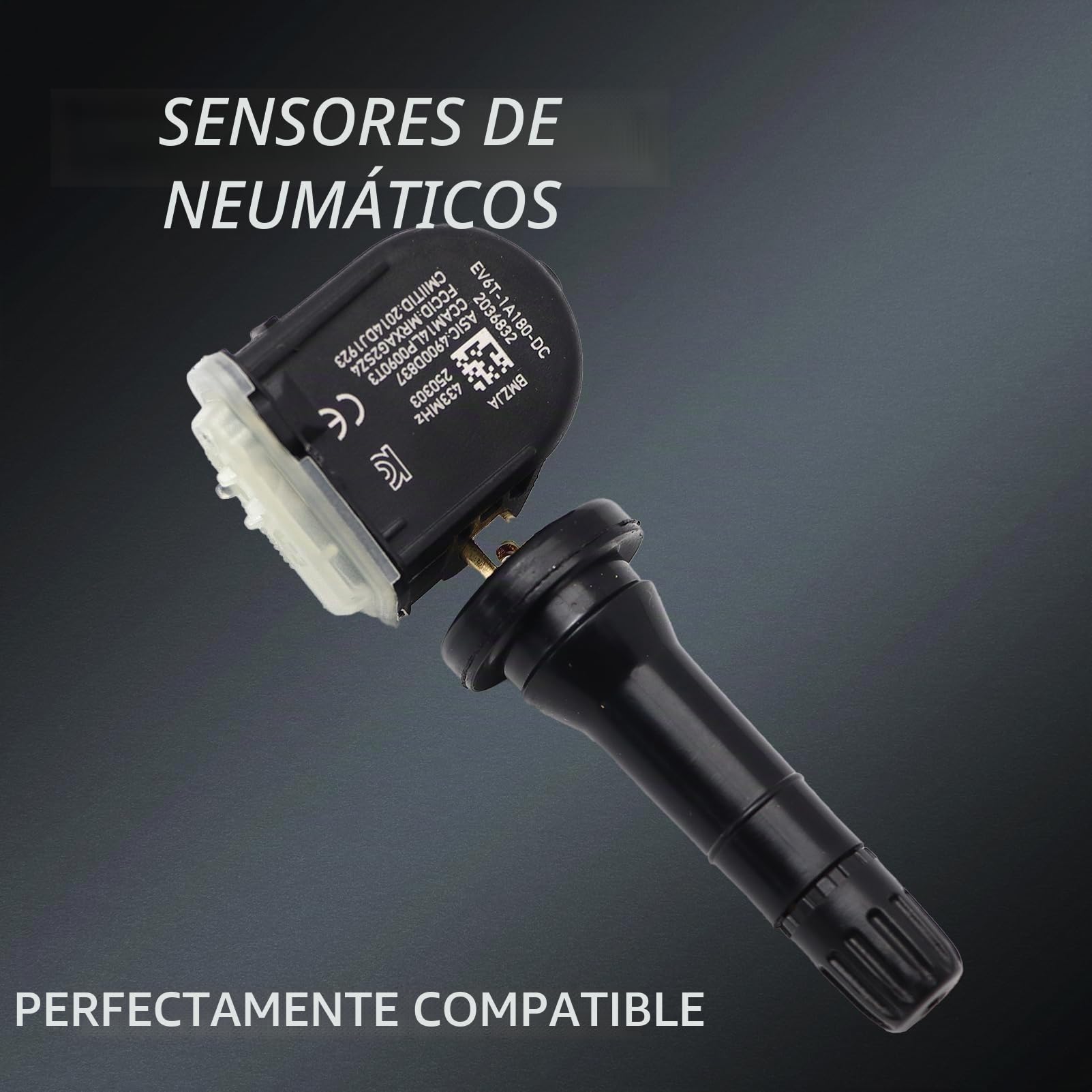 4 piezas TPMS Sensor de presión de neumáticos RDKS para Ford B-Max C-Max II Focus III 2318530 Sistema de control de presión de neumáticos Control de presión de neumáticos 1862980 3021 2562276