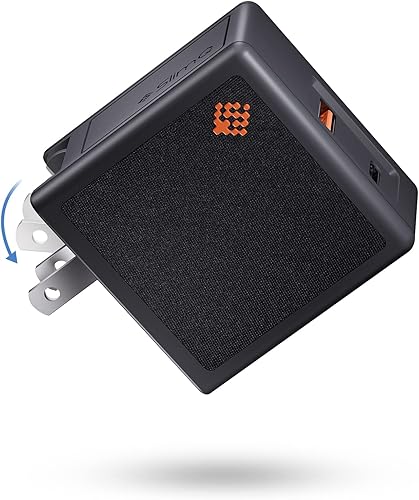 Miniatura 1 de Cargador de computadora portátil de 65 W, 45 W: adaptador de CA USB C GAN – Mini enchufe de pared plegable para Lenovo, Dell, Chromebook, iPhone,