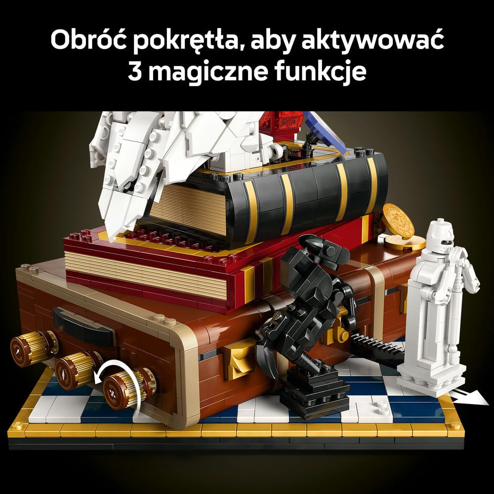 LEGO Harry Potter Kamień filozoficzny — edycja kolekcjonerska 76466 | edycja kolekcjonerska, zestaw dla dorosłych, prezent dla fana Harry’ego Pottera, z minifigurkami, 1571 elementów