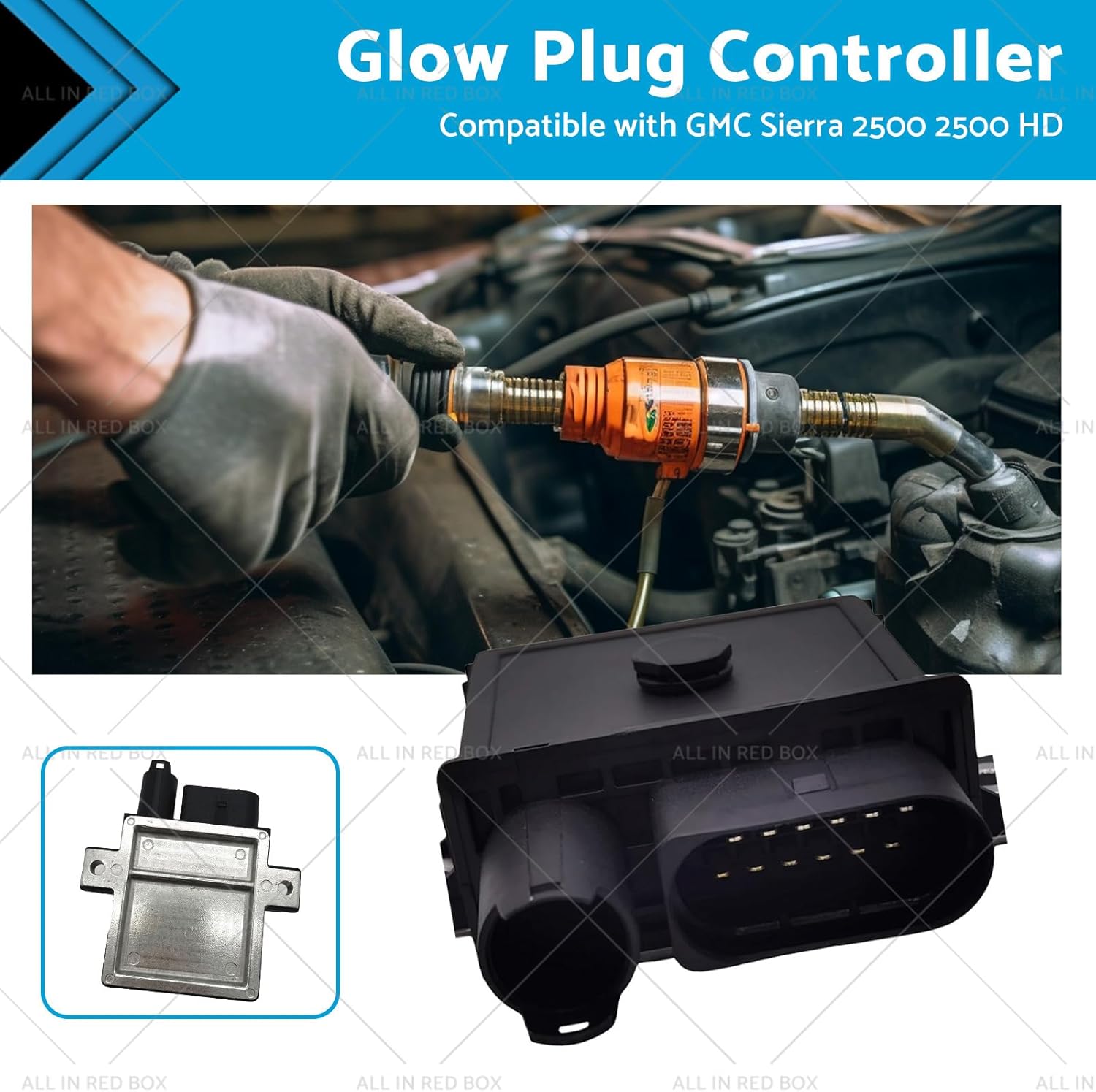 Diesel Glow Plug Controller Suitable for GMC Sierra 2500 2500 HD 2001-2004 97379635