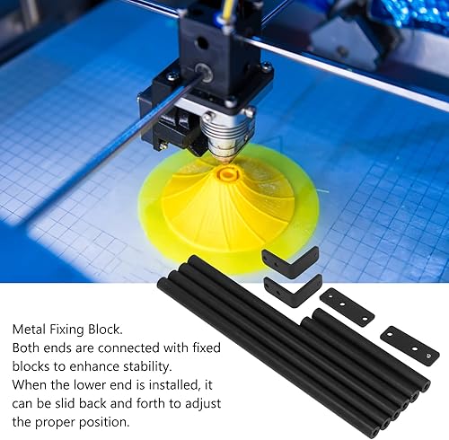 Miniatura 4 de Juego de varillas de soporte compatible con CR 10 10S 3D, varilla de soporte de aleación de aluminio, varilla de tracción de impresora 3D,