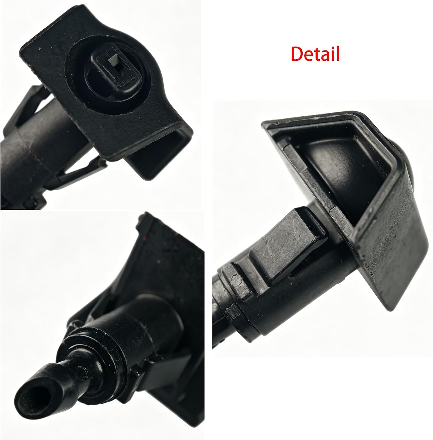 28931-EL00B Windshield Washer Nozzles for Nissan Versa 2009-2012 Replacement of OE# 28931-ZW80A Windshield Wiper Nozzle 2pcs