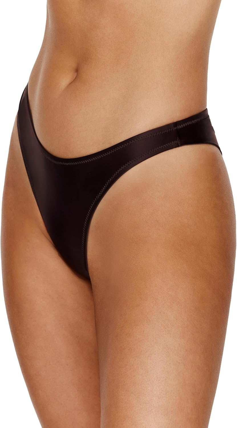Gottex Flirtt Satin Touch Bikini Bottom - Mid Rise, Front & Back Lining, Light Bottom Coverage, Tops Sold Separately - Image 2