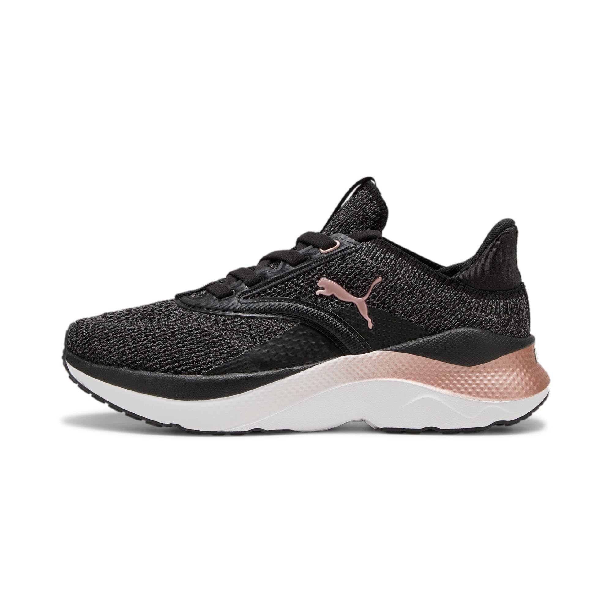 Kadın Softride Mayve Wn s-PUMA Black-Cool Dark Gray-Rose Gold Low Boot 36
