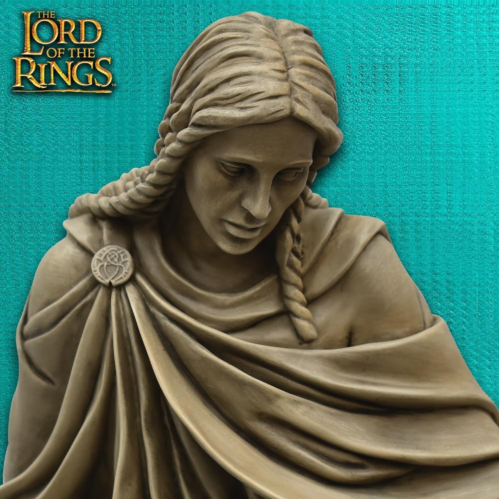 United Cutlery Shards of Narsil Statue | Lord of the Rings Officially Licensed | 1/5 Scale Miniature Collectible | Hand Painted Polyresin | LOTR Merchandise with Certificate of Authenticity Included