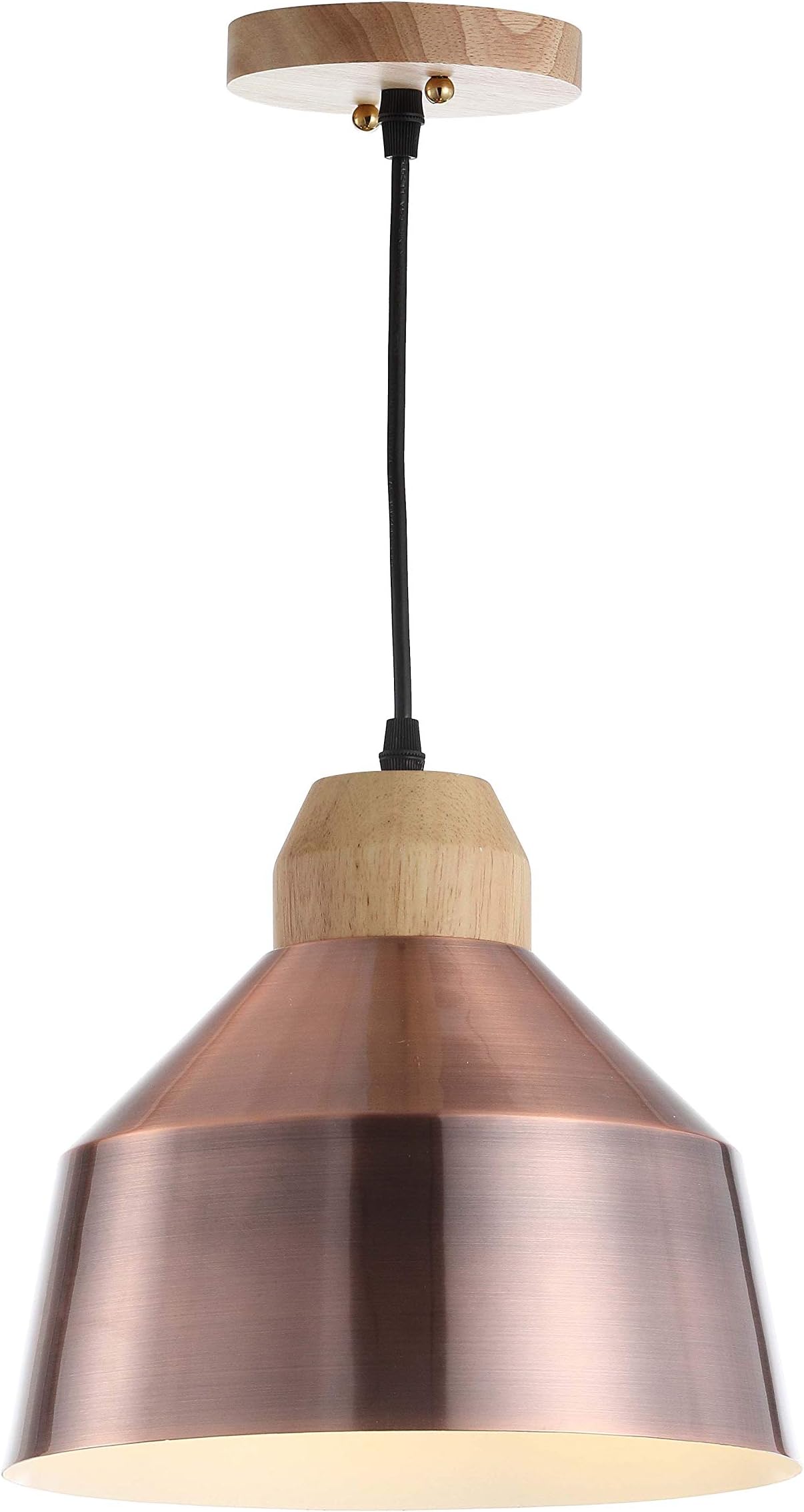 Safavieh PND4031A Home Collection Dajana Nickel Brown Pendant Light