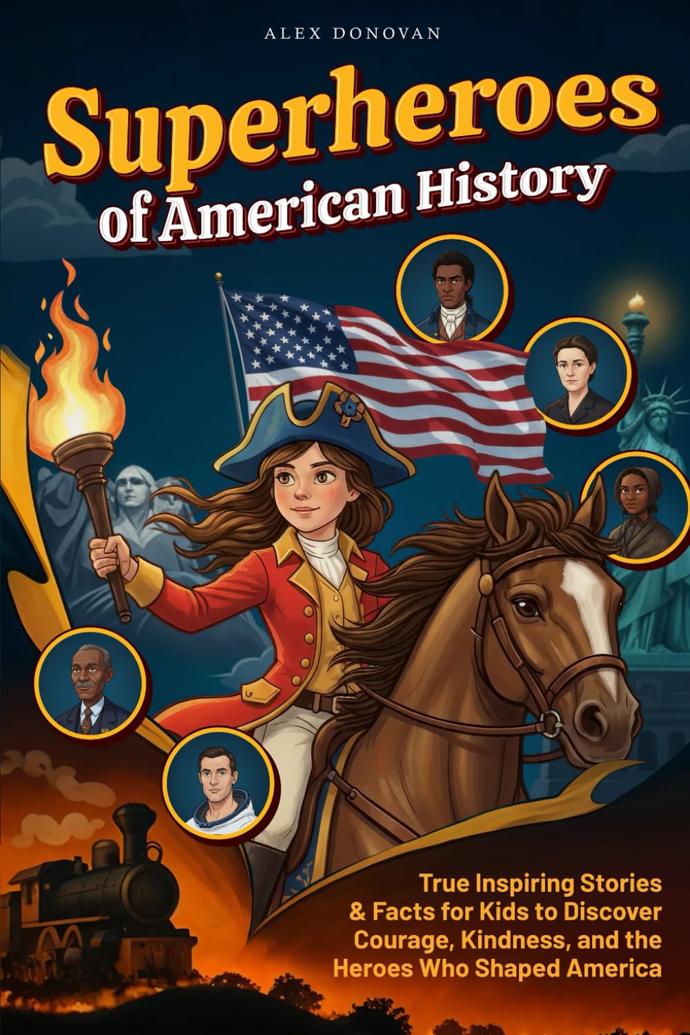 Superheroes of American History: True Inspiring Stories and Facts for Kids to Discover Courage, Kindness, and the Heroes Who Shaped America