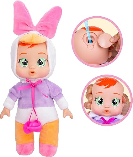 Miniatura 3 de Cry Babies Disney - Muñeco de peluche de 9 pulgadas inspirado en Disney Daisy que lloran lágrimas reales para niños a partir de 18 meses