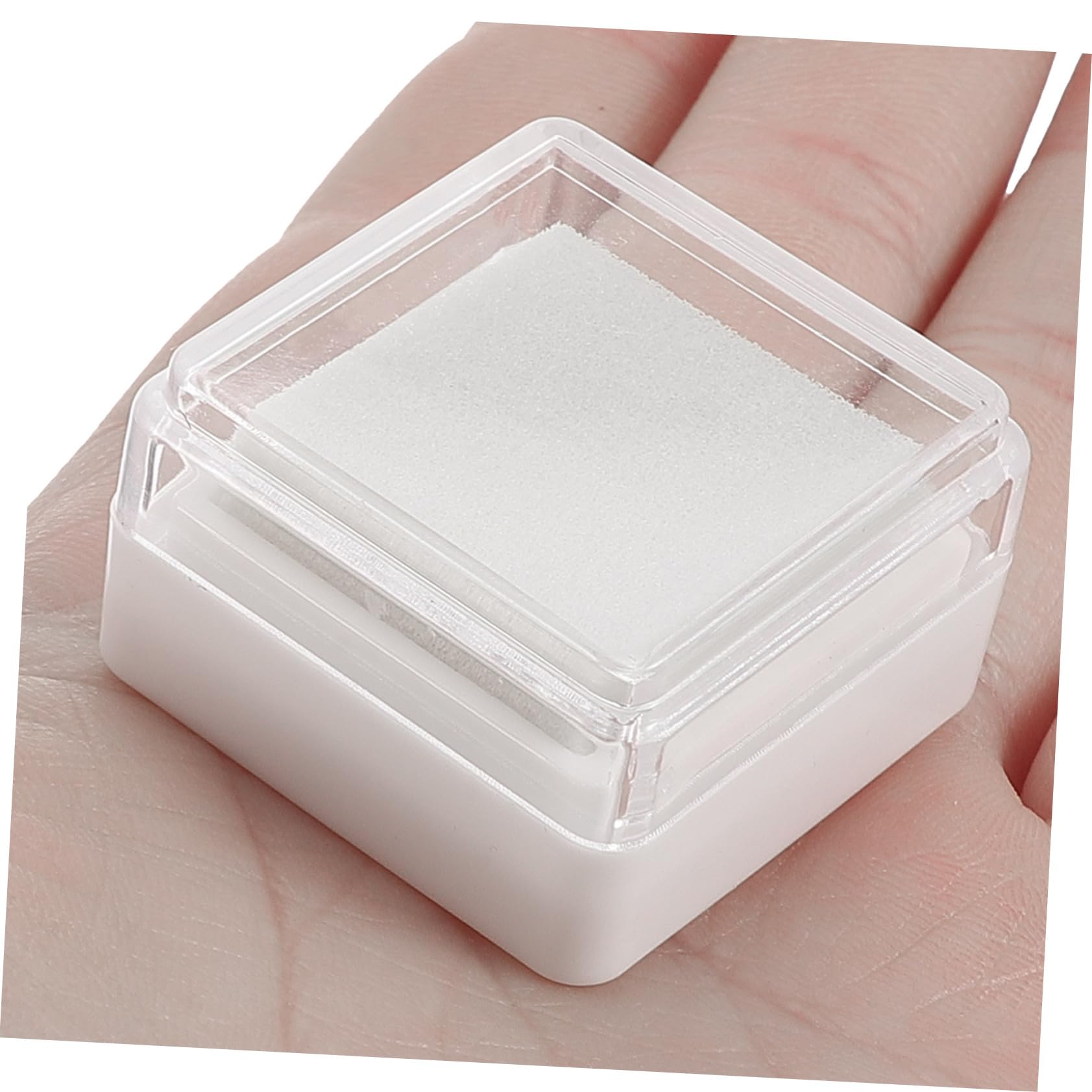 Uonlytech Almohadilla De Tinta En Recarga De Tinta Plano Almohadillas De Tinta Artesanales Tinta De Sello Almohadilla Para Sello De Tinta Esponja 5 Piezas X 4