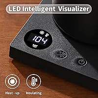 Vista 6 de Water Kettle Electric,Gooseneck Electric Kettle with 50pcs Coffee Filter,±1℉ Temperature Control, Fast Heating, Stainless Steel Interior, Ideal for