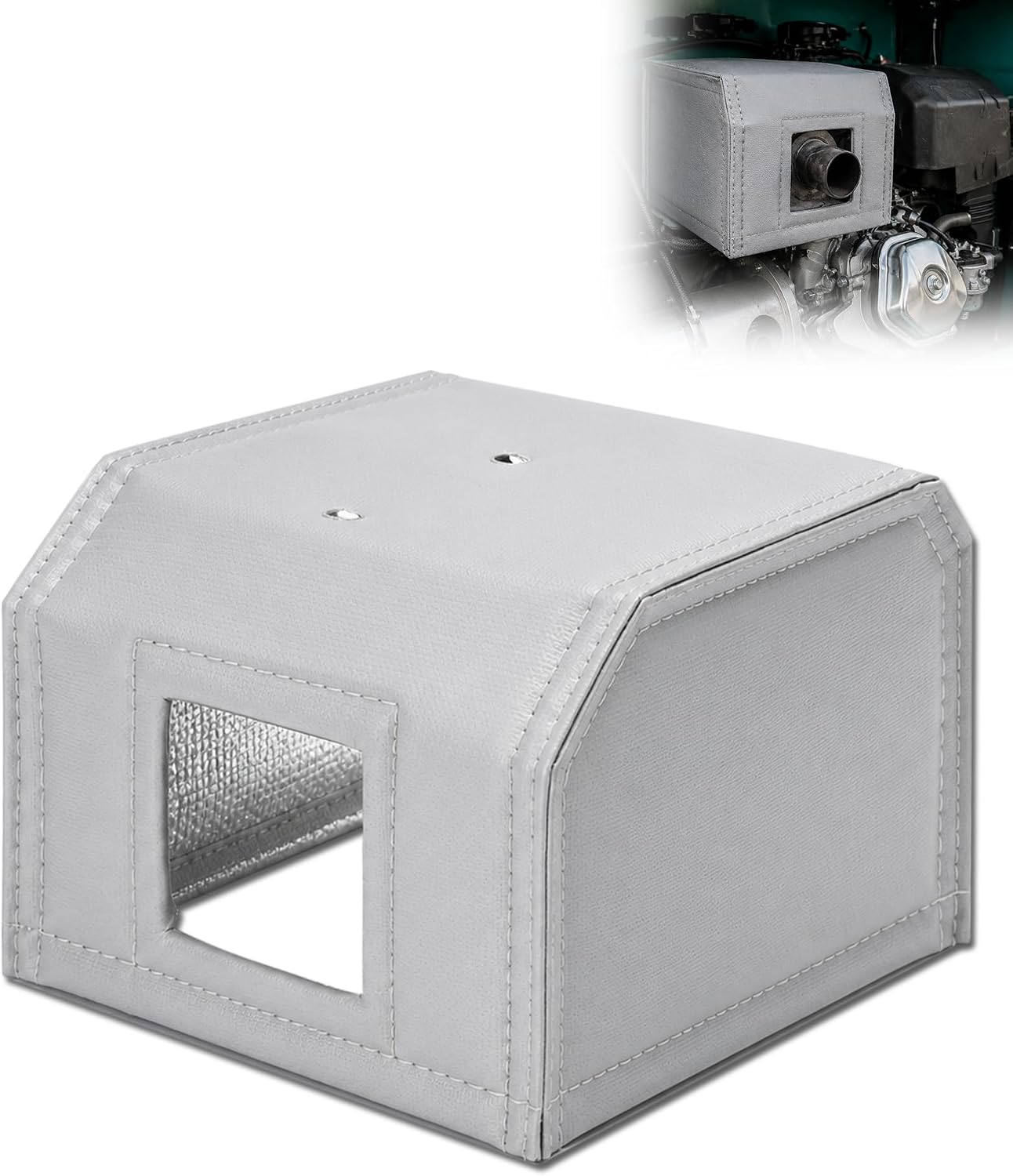 Muffler Blanket Fit for Rato 420cc/Predator 420 Mini Excavator Skid Steer