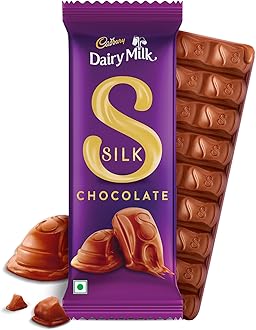 Cadbury Dairy Milk Silk Heart Blush Valentine's Gift Pack Chocolate Bar, 1 44g