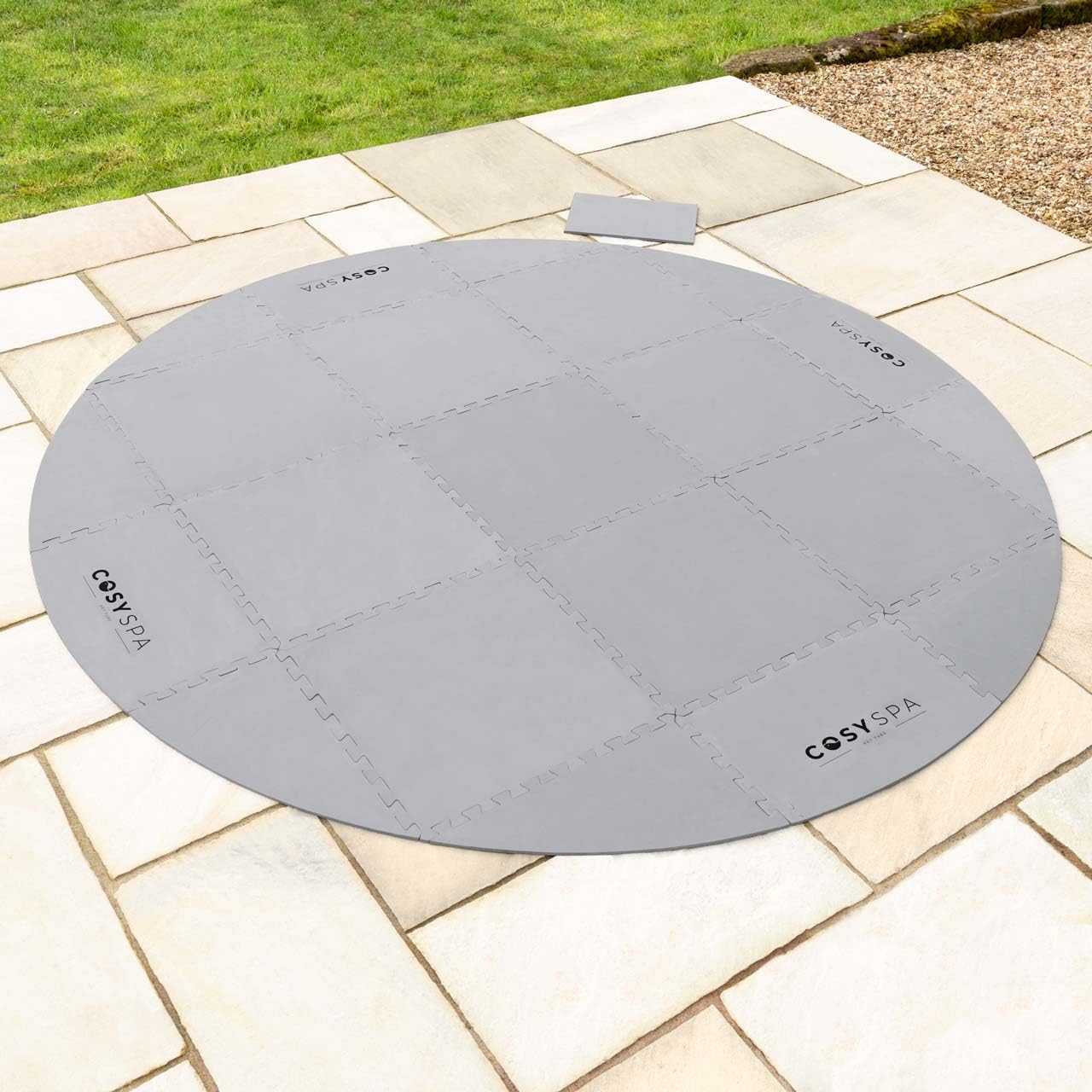 CosySpa Hot Tub Flooring Protector – Foam Mats For Hot Tubs | Home Spa Accessories + Matting (10mm Thickness)