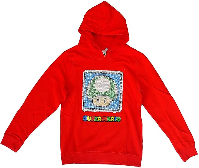 mario flip sequin shirt