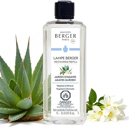 Vista 81 de MAISON BERGER - Té blanco puro - Recambio de fragancia Lampe Berger para difusor de aceite de fragancia para el hogar - Ambientador - 33.8 onzas