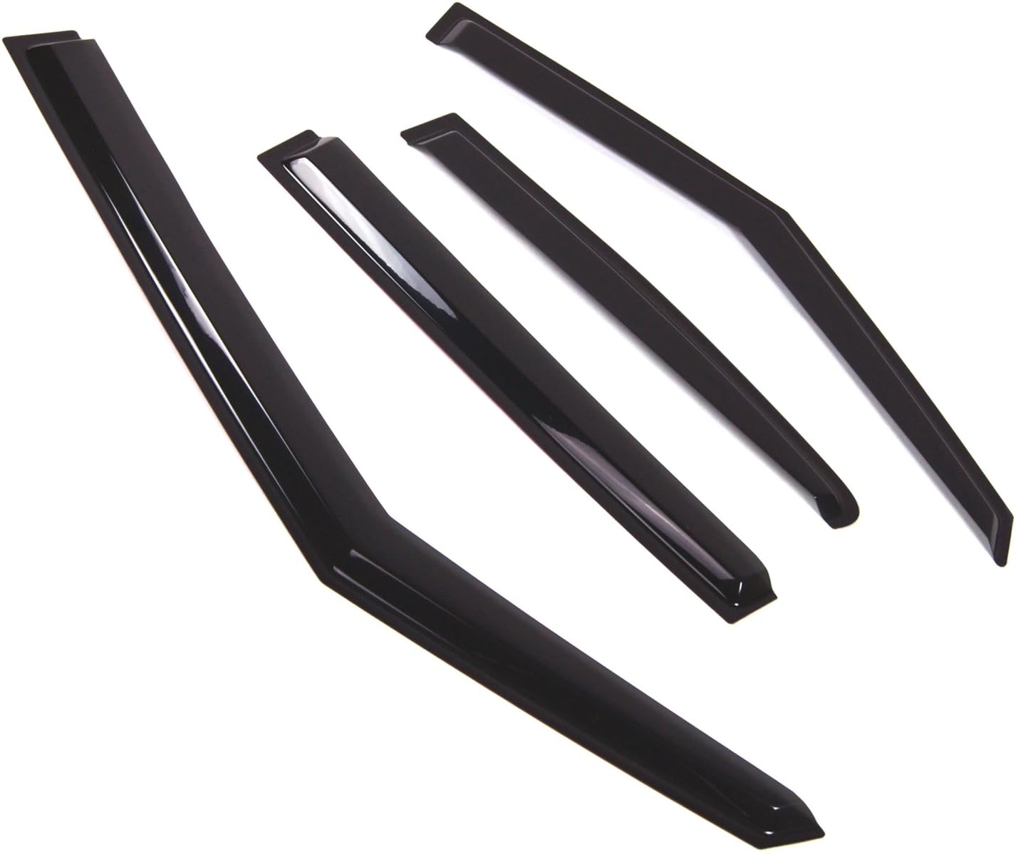 Car Window Rain Guard Outside Mount Visors Auto Side