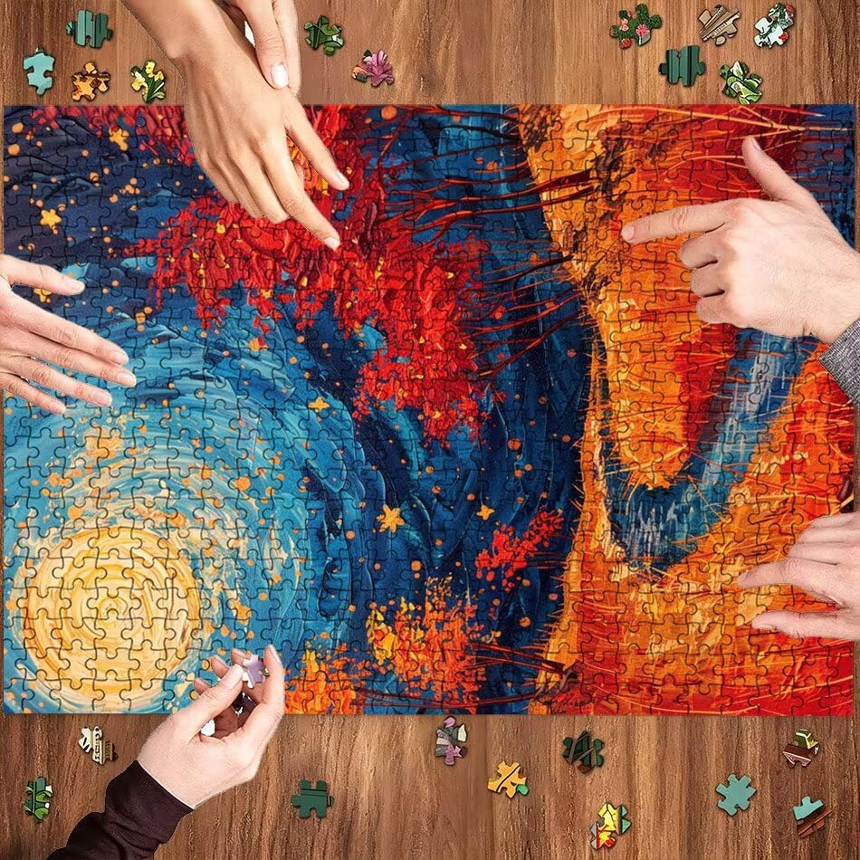 Árbol Abstracto Puzzle 2000 Piezas para Puzzles de Decoración 2