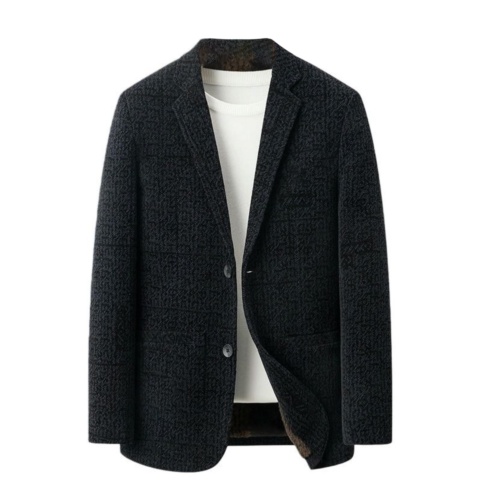 Blazer pour homme simple et polyvalent au design épuré
