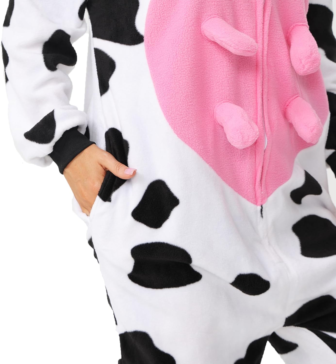 III HHONS Onesie Adult Costume Animal Pajamas Halloween Cosplay Sleepwear for Women/Men