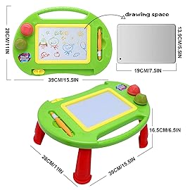 Toddler Toys,Toys for 1-2 Year Old Boys,Magnetic Drawing Board,Erasable Doodle Board for Kids,Educational Learning Toddler Baby Toys 18 Months 1 2 3 Year Old Girl Boy Chistmas Birthday Easter Gifts