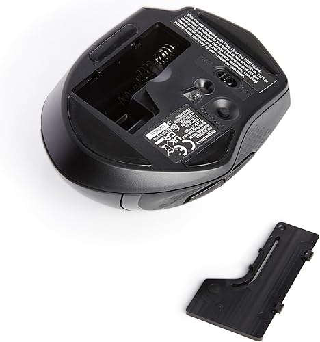 Miniatura 4 de Tienda Basics Mouse ergonómico inalámbrico para PC - DPI ajustable - Negro Black