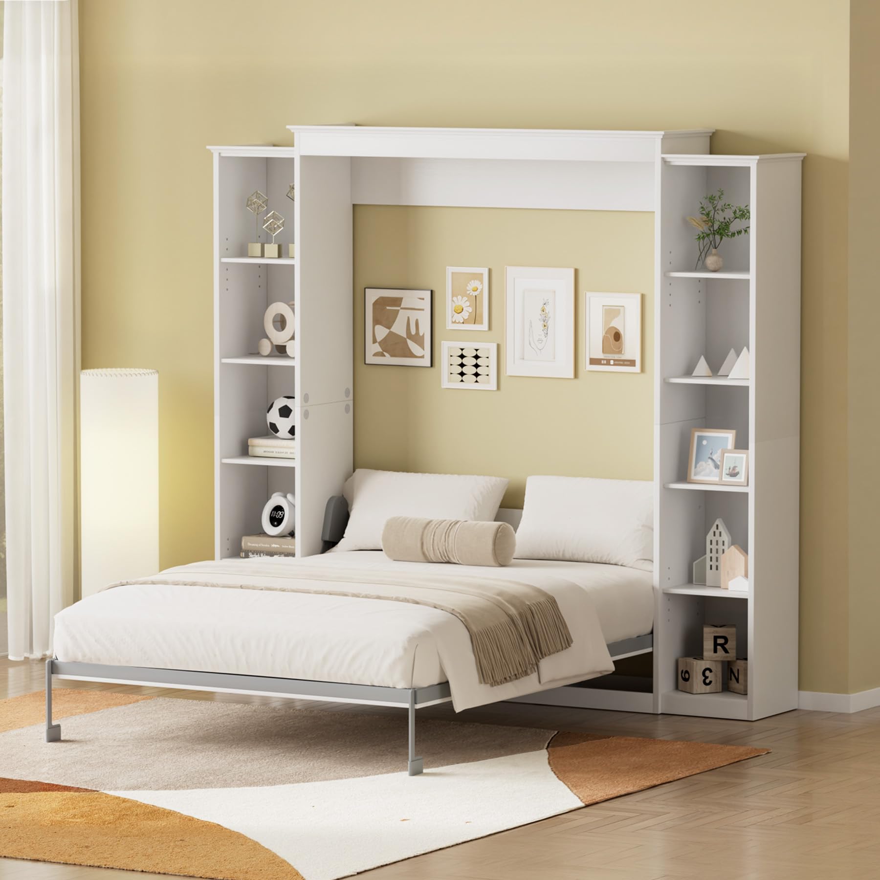 BEQAI Full Size Murphy Bed