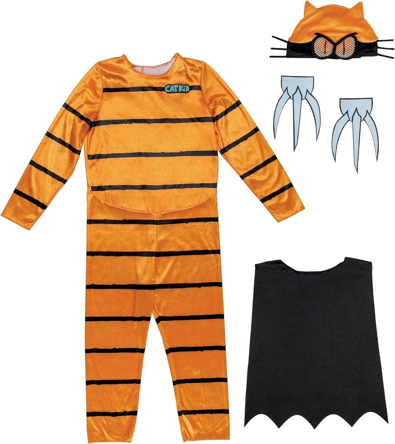 Disguise Boys' Dog Man Cat Kid Costume, Oficially Licensed Halloween Costume for Kids