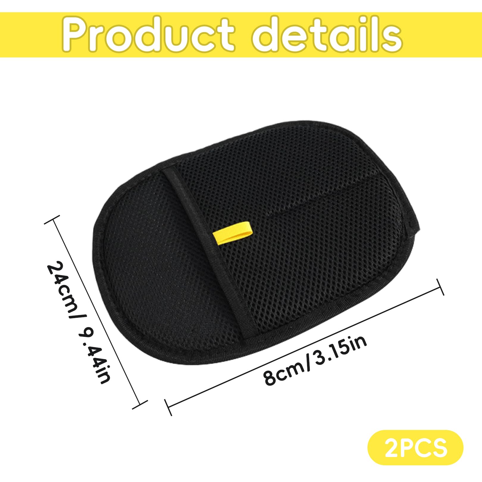 2 Pièces Gant Anti Poils Animaux,Brosse Poil Chat Gants Pet,Brosse Anti Poils Animaux Compagnie,Ramasse poils animaux Toilettage,gant Animal Ramasse Poil