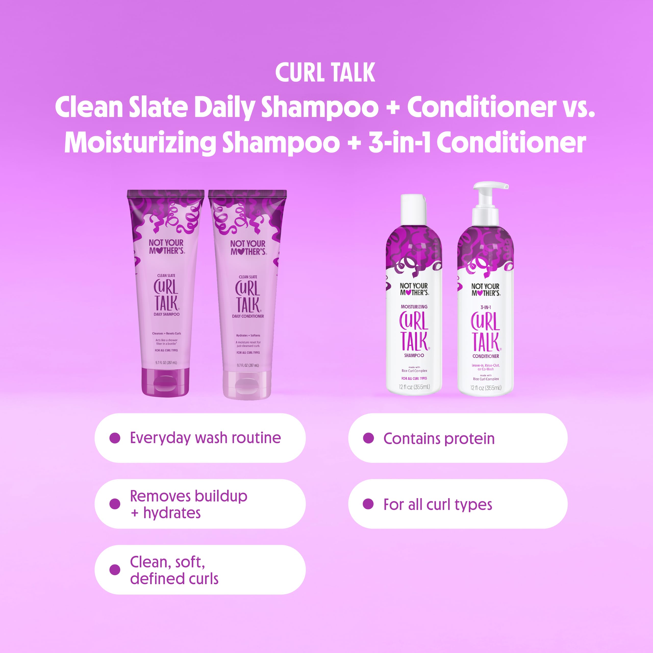 Not Your Mother's Curl Talk Shampoo and Conditioner for Frizz Control thumbnail 7