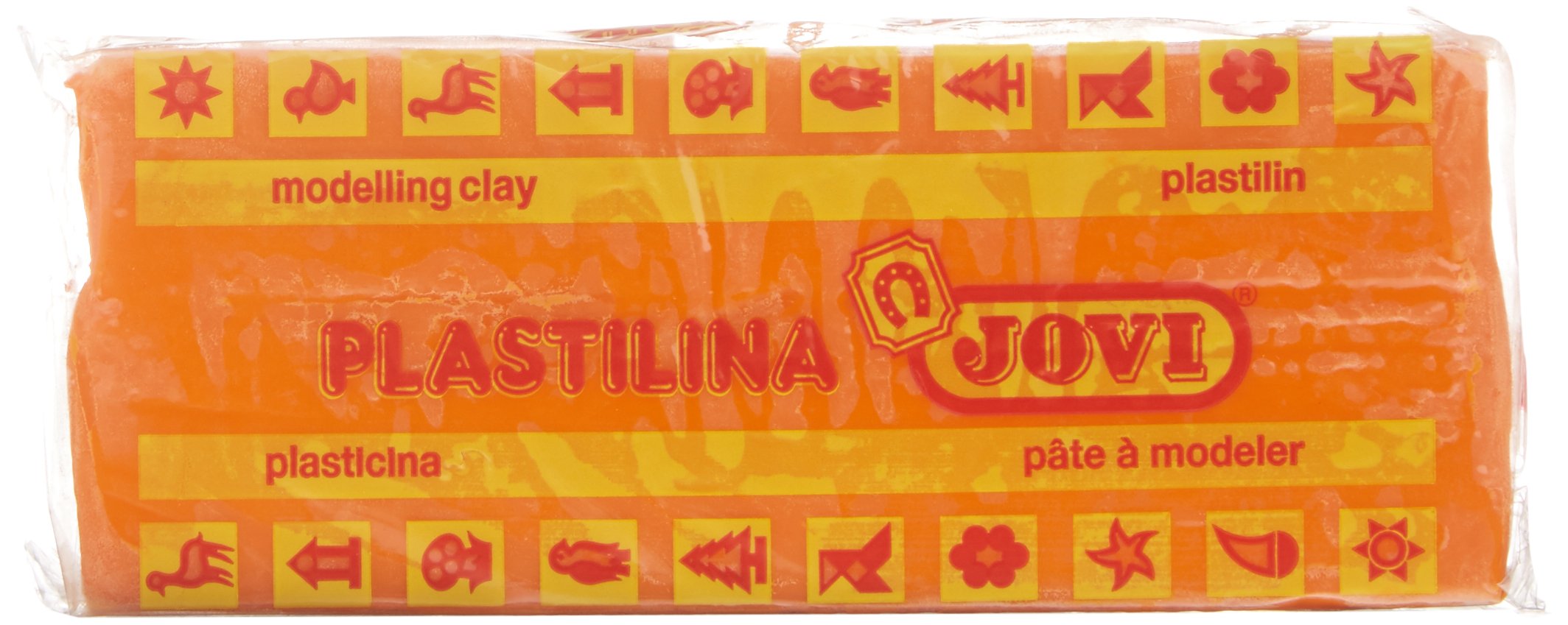 Plastilina jovi 71 naranja -unidad -tamaño mediano