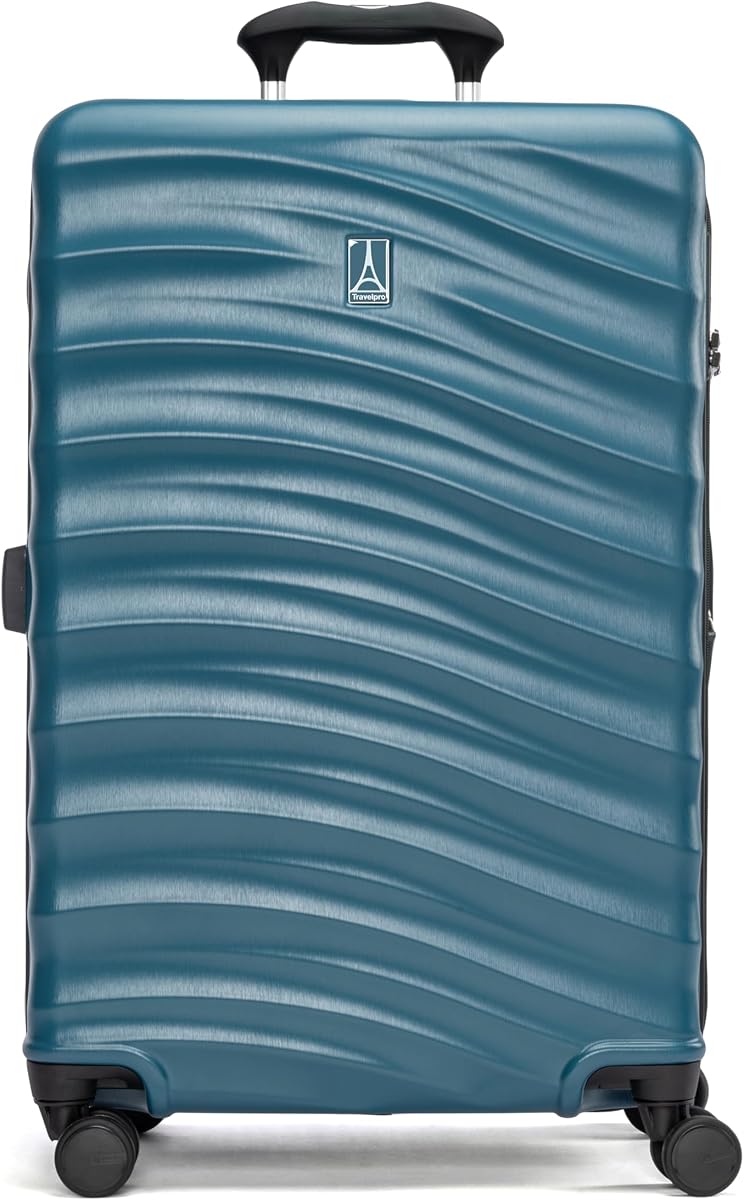 Maxlite Air V2 Hardside Expandable Checked, Teal, 25-Inch