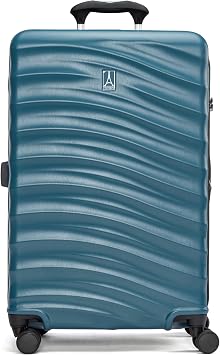 Travelpro Maxlite Air V2 Hardside Expandable Luggage, 8 Spinner Wheels, Lightweight Hard Shell, TSA Lock, Teal, Checked Medium 25 Inch, Maxlite Air V2 Hardside Expandable Luggage