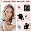 Reloj Inteligente para Mujer, Pantalla HD de 1.85" Compatible con iPhone/Samsung/Android (Recibe/Haz), Seguimiento de Fitness con Monitor de Ritmo Cardíaco/Sueño/SpO2, Sumergible 3ATM, Más de 120 Modos Deportivos, Alexa 3