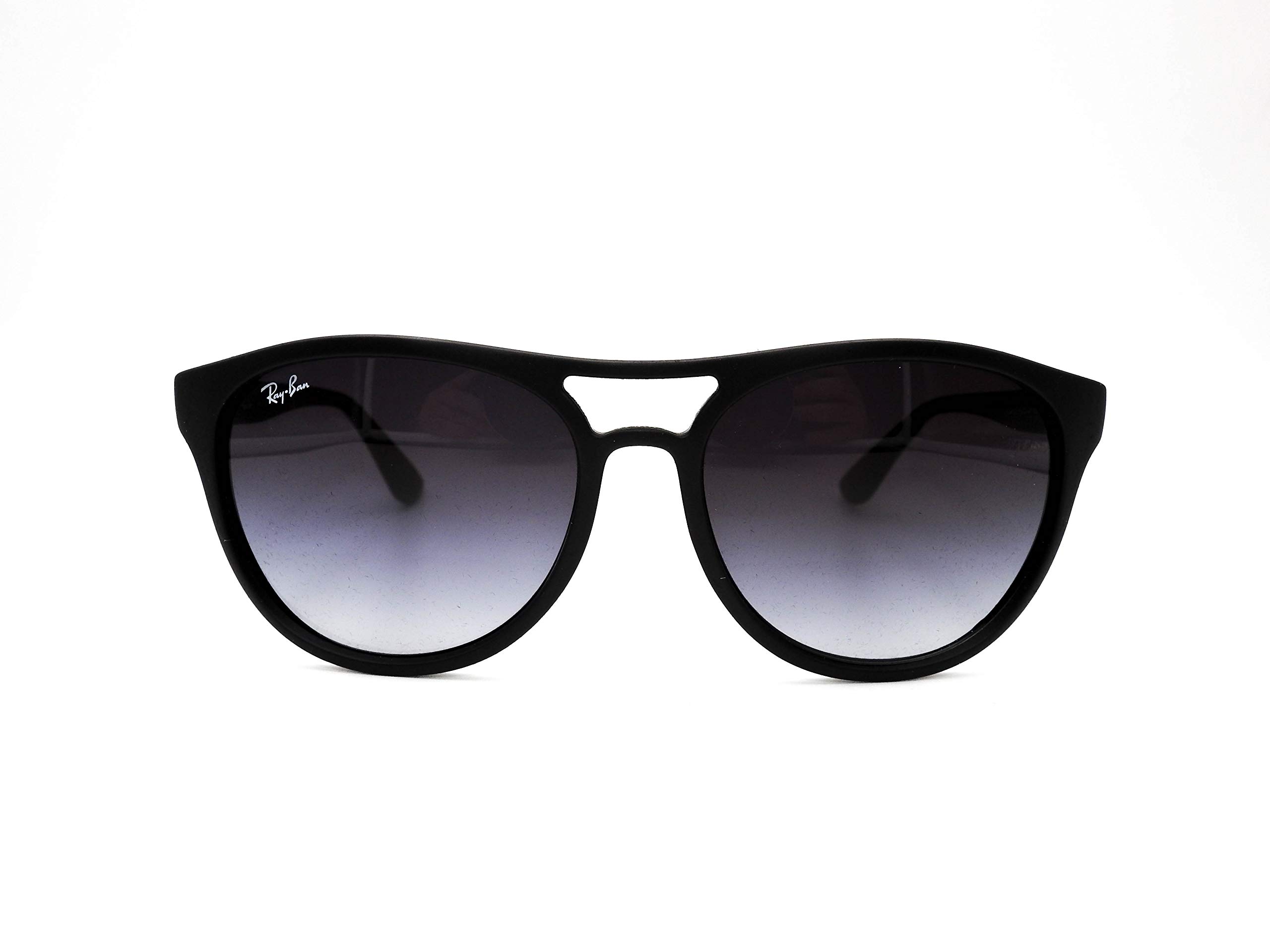 Ray-Ban BRAD RB 4170 Mężczyźni Okulary przeciwsłoneczne MATTE BLACK RUBBER DARK RUTHENIUM/GREY 58/17/140