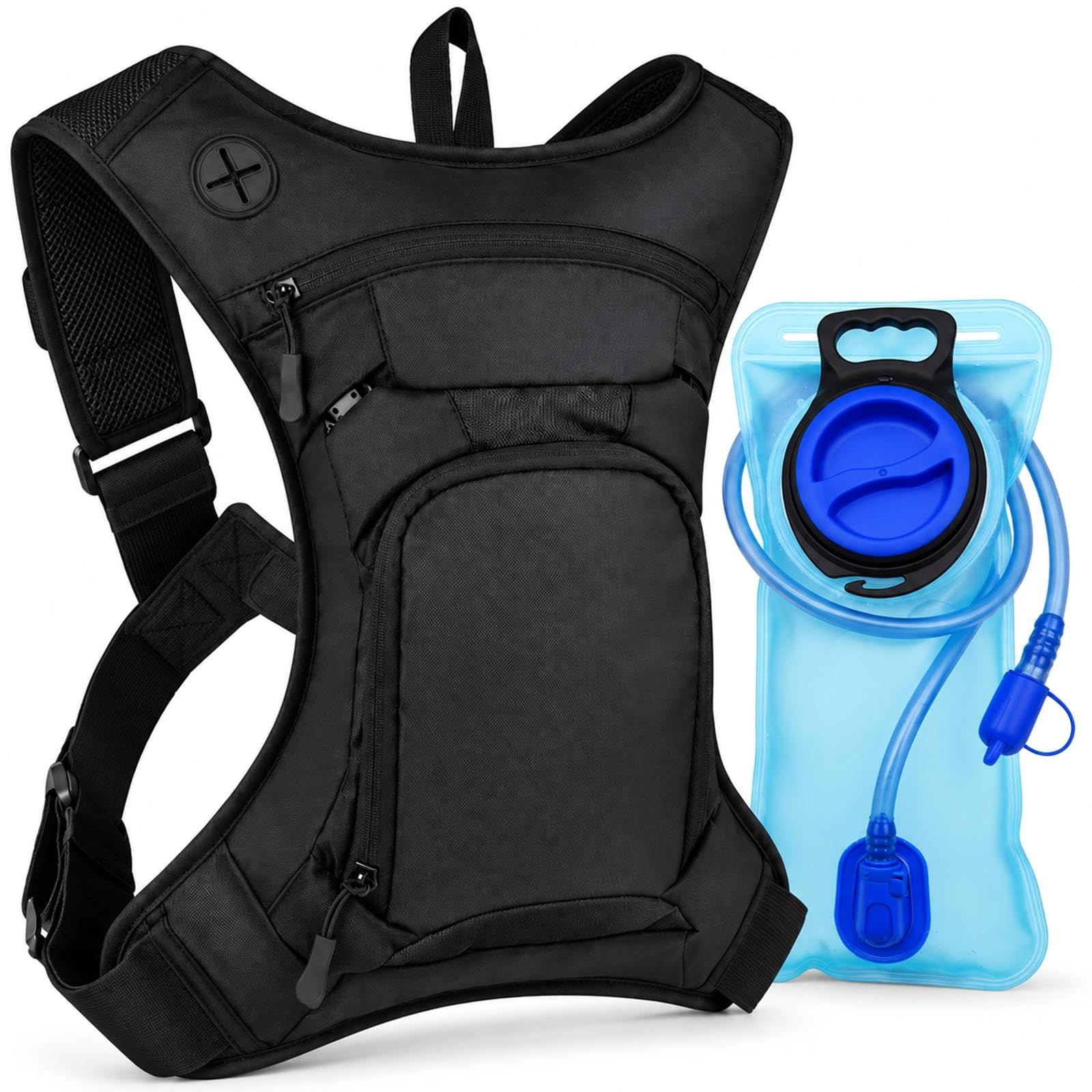 Mochila Hidratación 2L Multi Bolsillos Ciclismo Senderismo