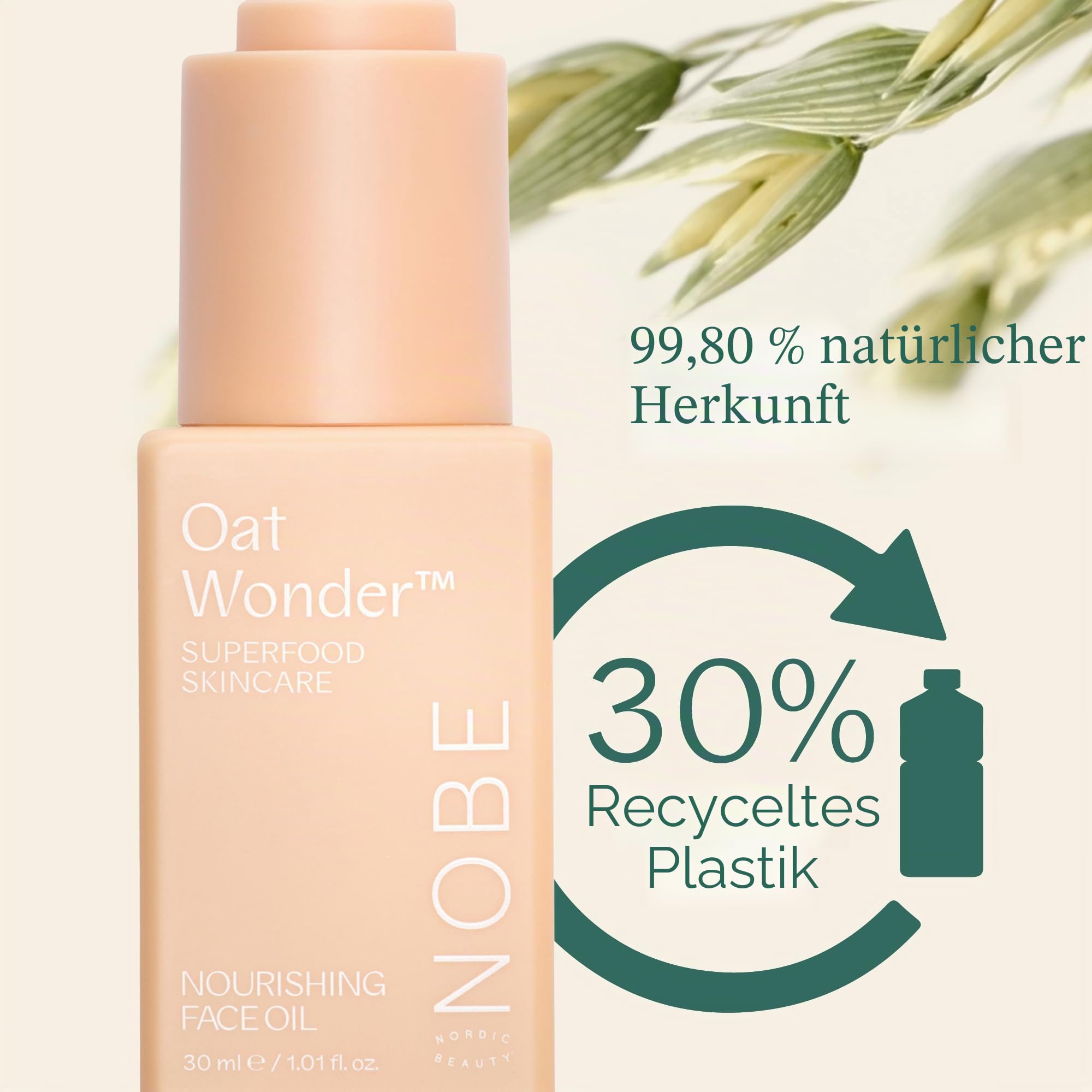 NOBE Oat Wonder Nourishing Face Oil – Anti Aging gesichtsöl - 30 ml