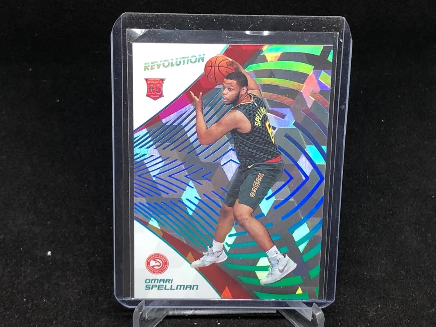 Omari Spellman 2018-19 Panini Revolution Cubic Rc #d 2/50 - Basketball Cards