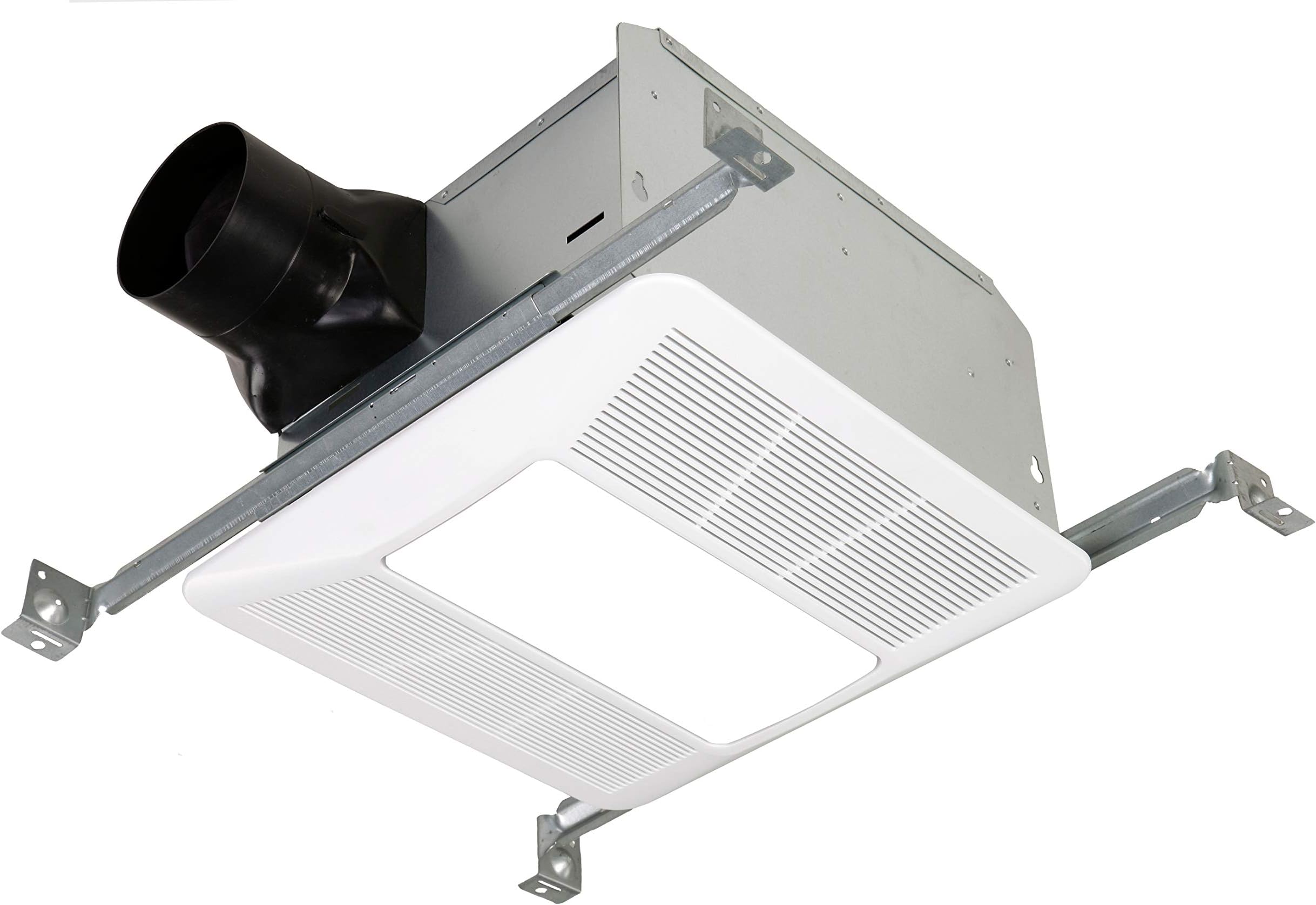 KAZE APPLIANCE SE90PL2 Ultra Quiet Bathroom Exhaust Fan with LED Light, 90 CFM, 0.4 Sone