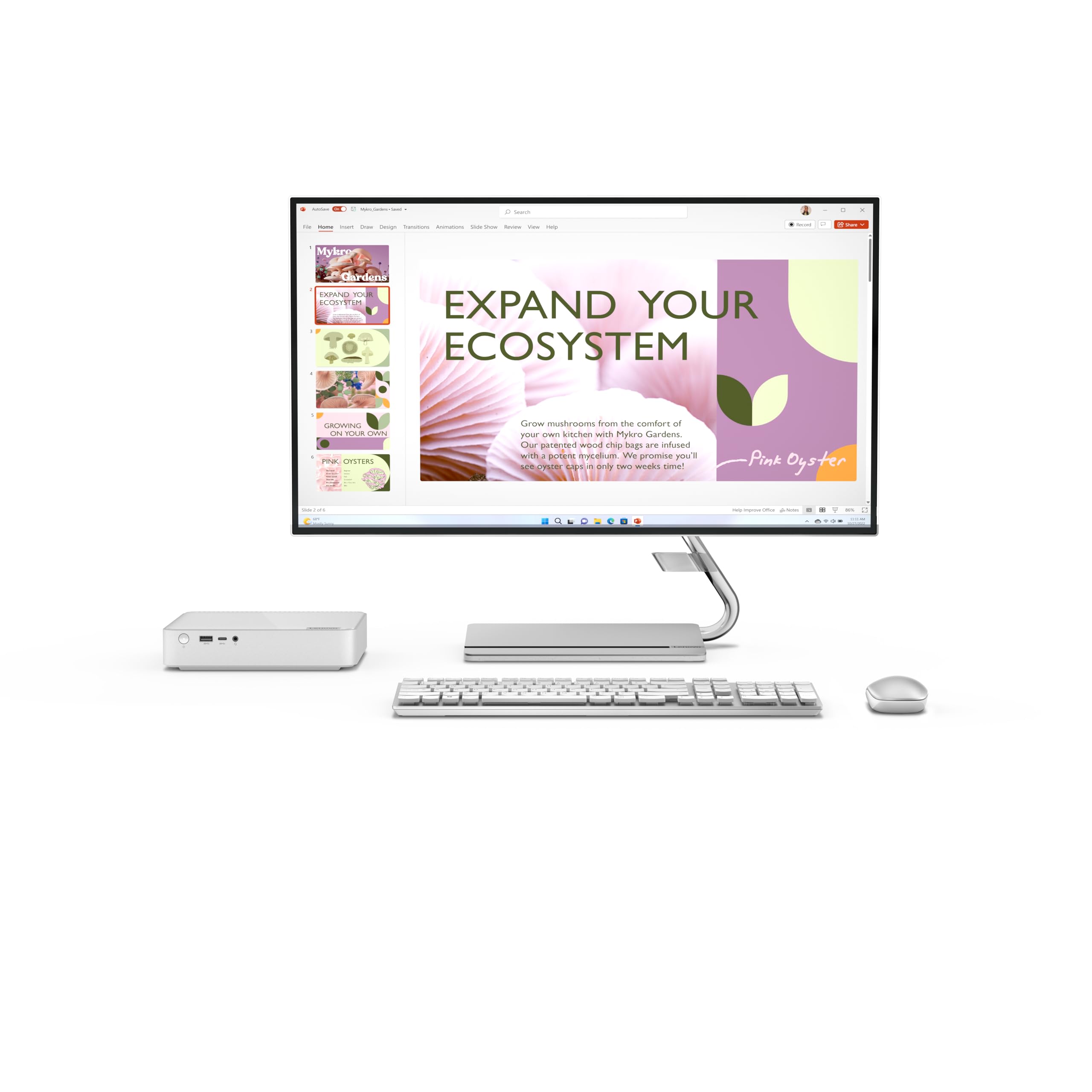 Lenovo IdeaCentre Mini 01IRH8 Ordinateur de Bureau (Intel Core i5-13420H, RAM 16Go, SSD 512Go, Graphique Intel UHD Intégrée, Windows 11 Home) - Gris