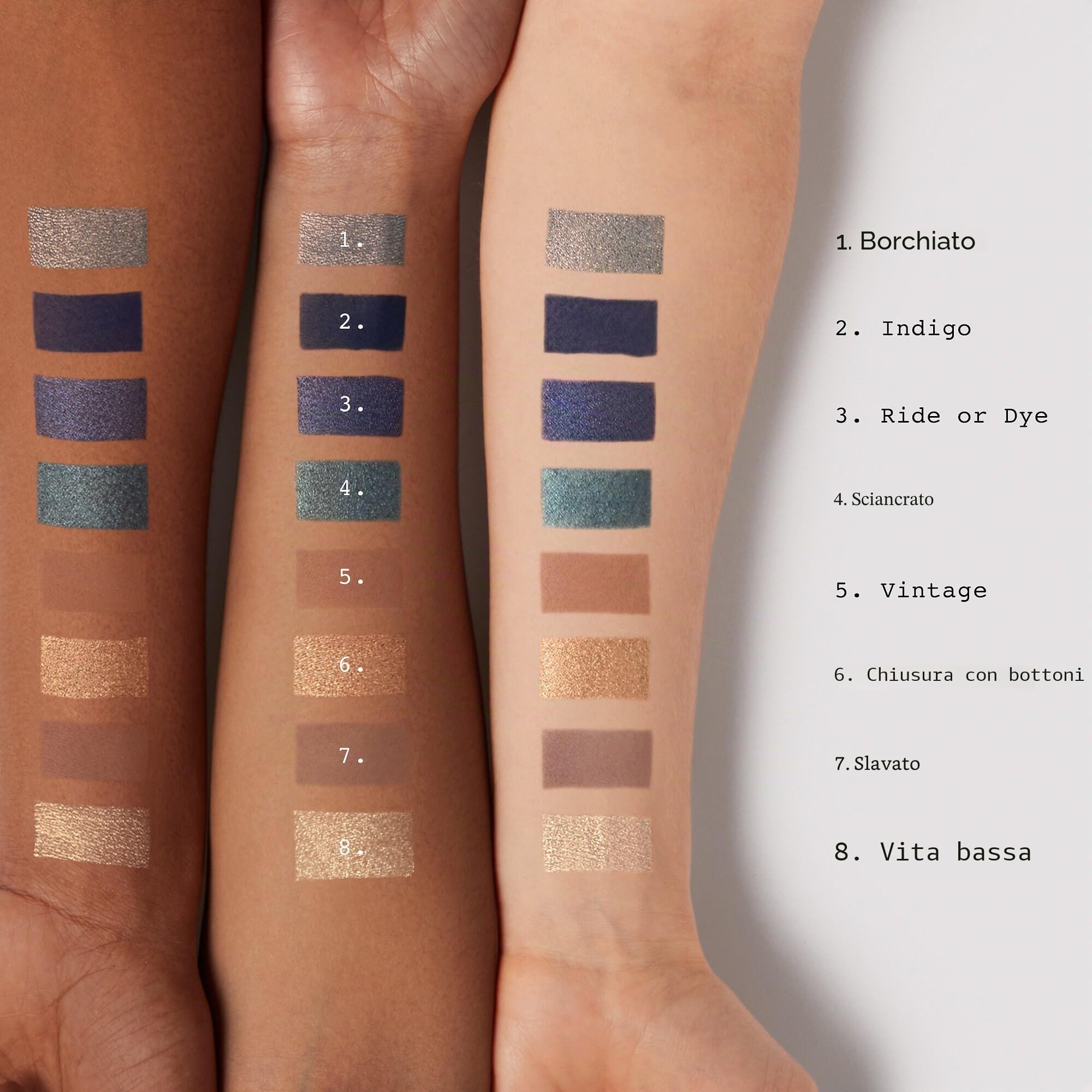 Smashbox Palette di Ombretti Cover Shot - Denim 0.21oz (6.2g)