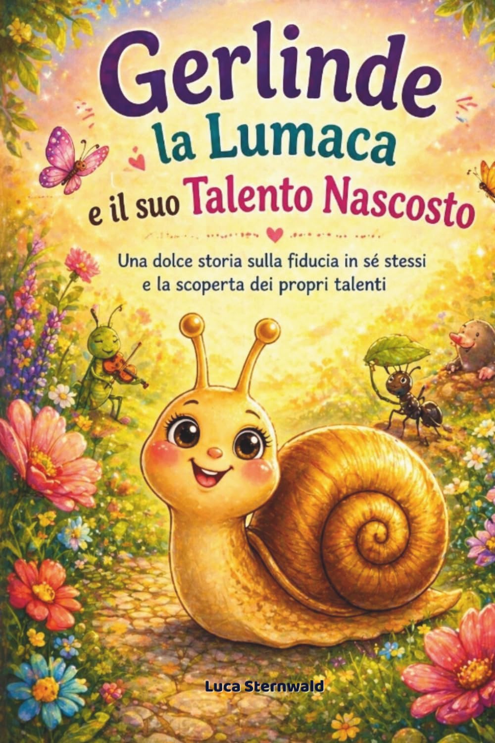 Gerlinde la Lumaca e il suo Talento Nascosto: Una dolce storia della buonanotte per bambini sulla fiducia in sé stessi, il coraggio e la scoperta dei propri talenti