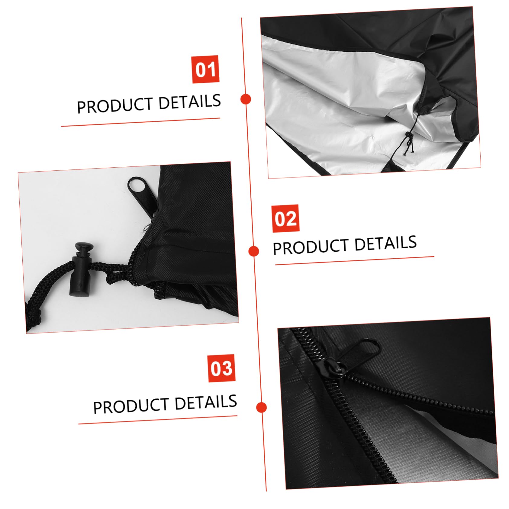KOMBIUDA Housse de Protection Étanche pour Tapis Roulant, Tissu Oxford Noir, Légère et Facile à Installer Cordon de Serrage, pour Salle de Sport à Domicile