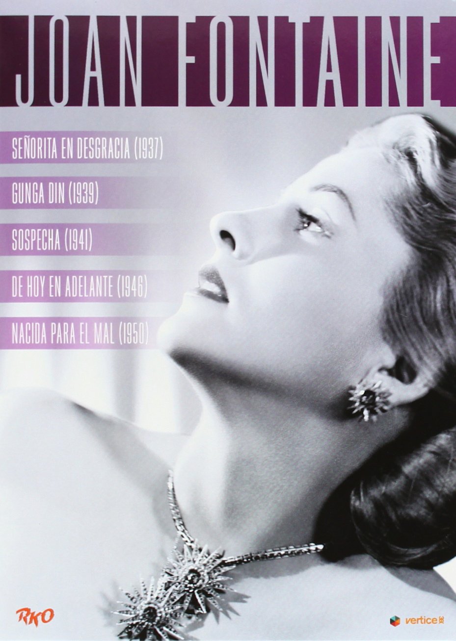 From This Day Forward + A Damsel Distress + Born To Be Bad + Gunga Din + Suspicion (Region 2) Joan Fontaine Box Set