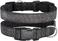 Vista 10 de TDTOK Collar Básico Brillante para Perro, Collar para Perro Cómodo y Duradero para Perros Pequeños, Medianos y Grandes con Hebilla de Plástico